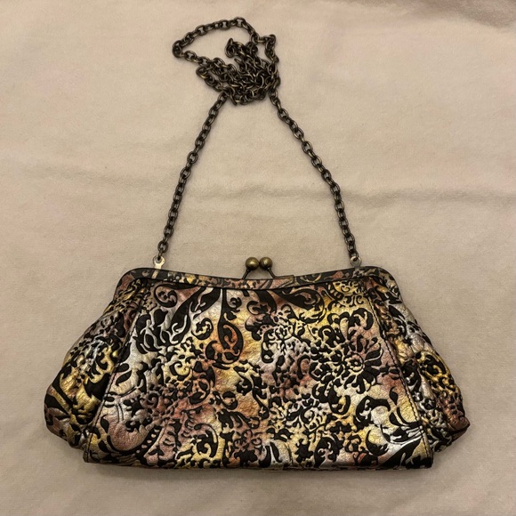 Charlie Lapson embossed brocade purse - Picture 2 of 11